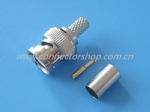 BNC Male Plug Crimp Type 3pcs