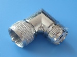 UHF Plug to UHF Socket Right Angle