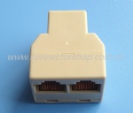 RJ45 Triple Jack 8P8C