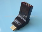 HDMI Male to HDMI Female Swing Type