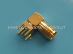 RP SMA Female Right Angle PCB Type