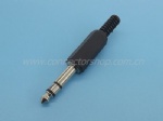 6.35mm Stereo Plug with Cable Protector