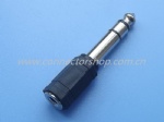 6.35mm Stereo Plug to 3.5mm Stereo Jack