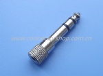 6.35mm Stereo Plug to 3.5mm Stereo Jack Metal