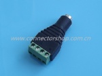 2.5mm 4 Pole Jack with Terminal Block