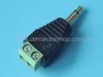 3.5mm Mono Plug with Terminal Block