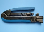 Crimping tool, for RG59, RG6, RG11 F compression connector.