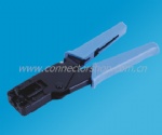 Crimping tool, for F connector