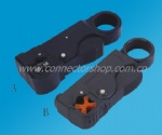Multi-function cable stripper