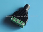 3.5mm 4 Pole Plug with Terminal Block