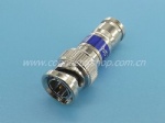 BNC Male Plug Compression Type, for RG6 cable