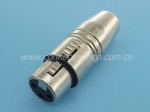 XLR Female to 3.5mm Stereo Female