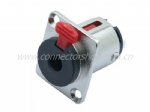 6.35mm TRS Stereo Female Chassis Mount