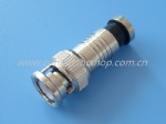 BNC Male Plug Compression Type