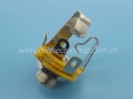 6.35mm Stereo Jack Open Circuit, Plastic