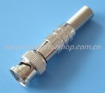 BNC Male Plug with Metal Spring