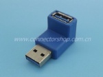 USB 3.0 A Male to A Female Right Angle