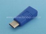 USB 3.1 Type-C Male to USB 2.0 Micro Female OTG