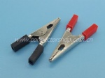 Alligator Clip Color: Black, Red Large Size