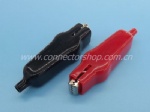 Battery Clip 30A with Boot Color: Black, Red