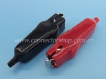 Battery Clip 30A with Boot Color: Black, Red