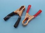 Battery Clip 50A, Copper Plated Color: Black, Red