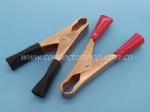 Battery Clip 60A, Copper Plated Color: Black, Red