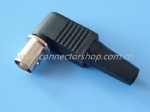 BNC Female Jack with Plastic Spring Right Angle