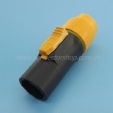 waterproof powerCON male plug big