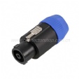 Speaker/Loudspeaker cable connector, 8 pole